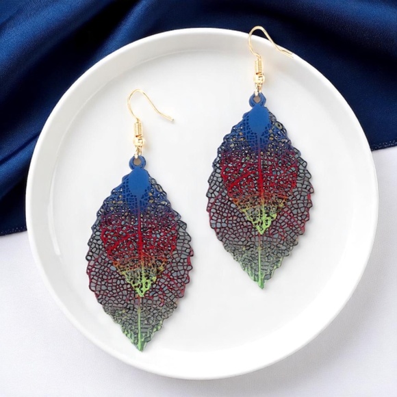 Vibrant Multicolored Earrings: Splash of Fun for Your Ears!  5 Styles Available - Picture 13 of 16